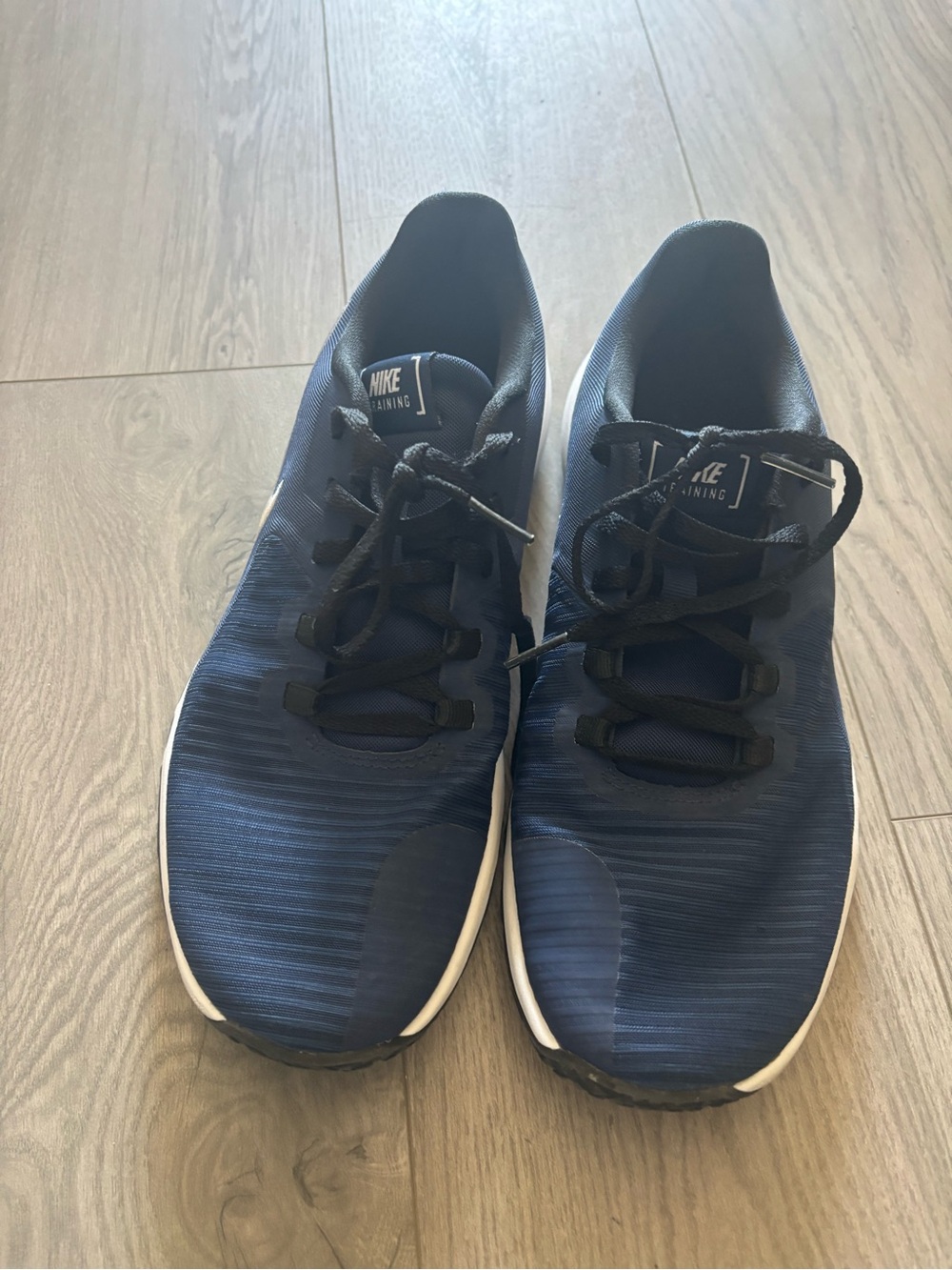 Nike Men’s Navy and Black Training Sneakers